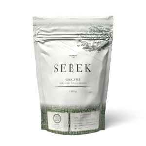 INUMESHI　SEBEK（セベク）　100g おためしパック ワニ肉　クロコダイル　全犬種　全年齢用　穀物不使用 （グレインフリー） ドッグフード　低アレルゲン