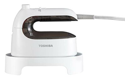 東芝 衣類スチーマー スチームアイロン TAS-M4 軽量 約0.6kg コンパクト 立ち上がり時間 約30秒 スチーム量 約0.6g/ 送料無料