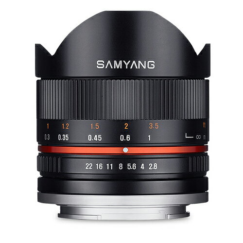 《新品》 SAMYANG（サムヤン） 8mm F2.8 UMC Fish-eye II (ソニーE/APS-C用）ブラック[ Lens | 交換レンズ ]【KK9N0D18P】〔納期未定・予約商品〕