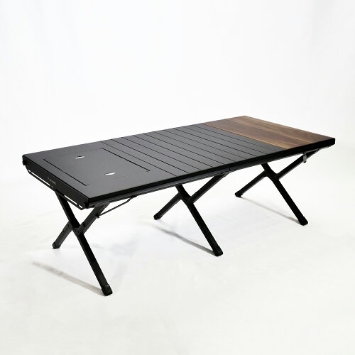 ウッドパネルテーブル120 WOOD PANEL TABLE120 RATELWORKS ラーテルワークス ウッドテーブル キャンプ アウトドア バーベキュー BBQ 天然木 タフ アルミテーブル コンパクト 収納 (RWS0143)