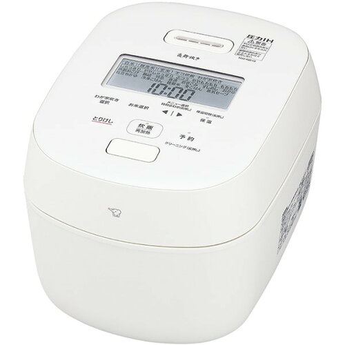 【東証上場の安心企業】【新品】NW-NB10-WA ●象印 圧力IH炊飯ジャー 炎舞炊き 5.5合炊き [ホワイト]（NW-NB10）【送料無料！（沖縄・離島配送不可）】【kk9n0d18p】【time】