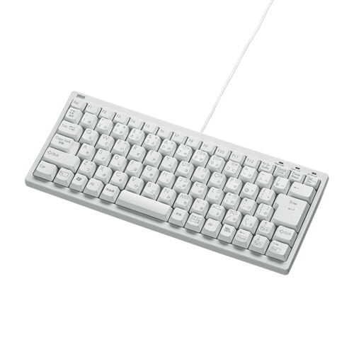 サンワサプライ コンパクトキーボード SKB-KG3WN2 | キーボード 関連単語 bluetooth テンキー付きワイヤレス 無線 有線 折り畳み 静音 小型 大型 ピアノ カバー スライダー マウス かわいい 可愛い パソコン 周辺機器