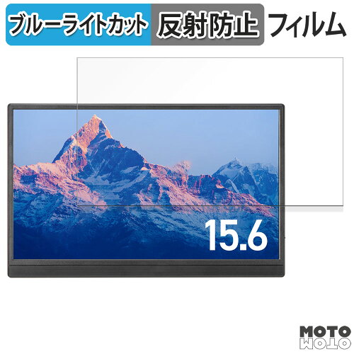 サンワサプライ DP-07 / DP-06 対応 ブルーライトカット フィルム 液晶保護フィルム 反射低減