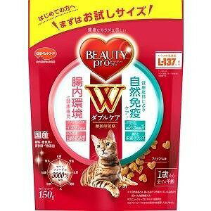 日本ペットフード ビューティーキャット Wケア 腸内・自然免疫ケア 150g