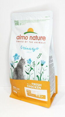 【キャットフード】　アルモネイチャー(almo nature)　665　グルテンフリー　ファンクショナルドライ ユリナリーサポート フレッシュ　チキン　400g