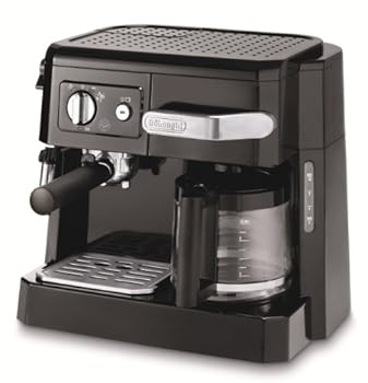 【中古】DeLonghi コンビコーヒーメーカー ブラック BCO410J-B 9-10カップ