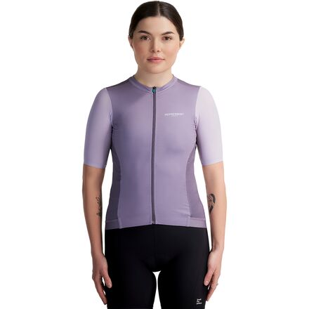 (取寄) ペパーミントサイクリング レディース シグニチャー ショートスリーブ ジャージ - ウィメンズ Peppermint Cycling women Signature Short-Sleeve Jersey - Women's Cloudy