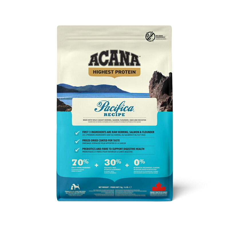 アカナ パシフィカ ドッグレシピ 2kg ドッグフード