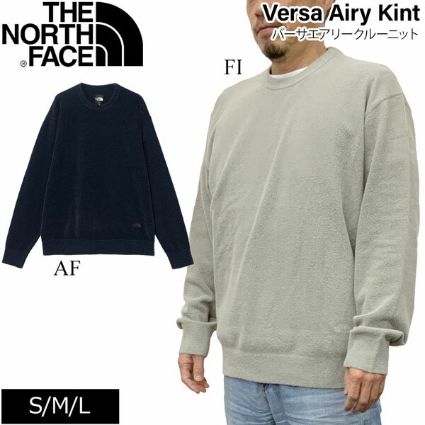 【値下げ】 ザ ノースフェイス トップス カジュアル ニット バーサエアリークルーニット スエット 薄手 THE NORTH FACE