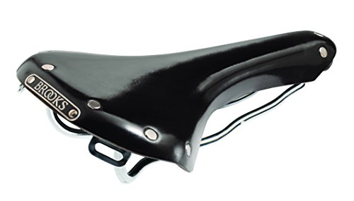 【中古】【未使用・未開封品】BROOKS(ブルックス) レザーサドル サイドを大きくカットした伝統のスポーツモデル B15 SWALLOW CHROME BLACK