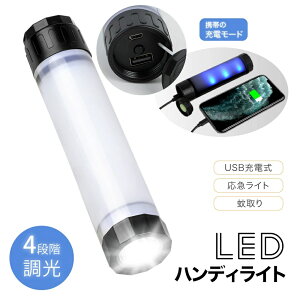 ハンディライト 充電式 ハンディライト USB 充電 懐中電灯 小型 防災 明るい 登山 アウトドア 防水 マグネット 強力 キャンプ led 災害 軽量 キャンプ用品 グッズハンディライト LED ハンディライト ledライト 犬の散歩 携帯用