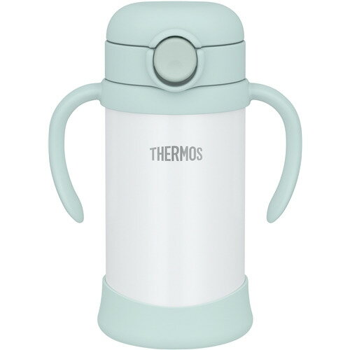 THERMOS サーモスFJT-350-MNT まほうびんのベビーストローマグ ハンドル取り外しOK スペアストローセット付き 350ml ミント
