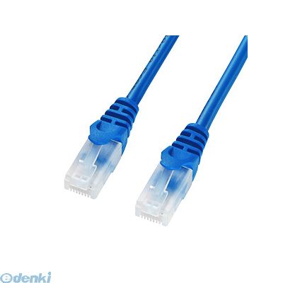 サンワサプライ LA-Y5TS-005BL ツメ折れ防止CAT5eLANケーブル LAY5TS005BL ブルー SUPPLY SANWA