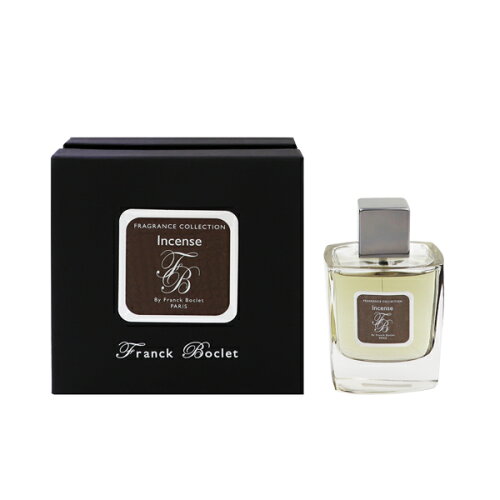 フランク ボクレ 香水 メンズ インセンス EDP・SP 100ml 送料込み 香水 フレグランス プレゼント 贈り物 ギフト FRAGRANCE COLLECTION INCENSE FRANCK BOCLET
