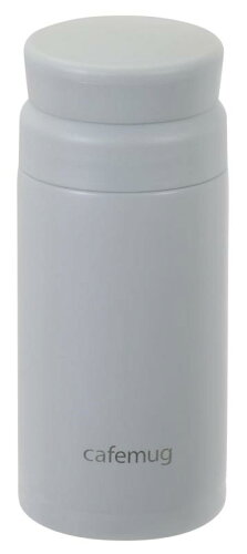 パール金属 水筒 200ml マグボトル アイスストッパー付 ペールグレー カフェマググレース HC-735