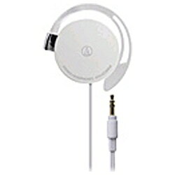オーディオテクニカ｜audio-technica 耳かけ型 ATH-EQ300M WH ホワイト [耳かけ型 /φ3.5mm ミニプラグ][ATHEQ300MWH]
