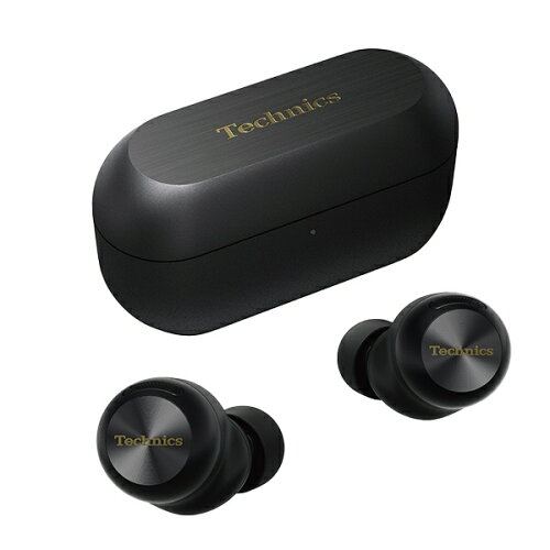 【無料延長保証】 TECHNICS｜テクニクス 完全ワイヤレスイヤホン ブラック EAH-AZ100-K [ワイヤレス(左右分離) /カナル型 /ノイズキャンセリング対応 /Bluetooth対応]