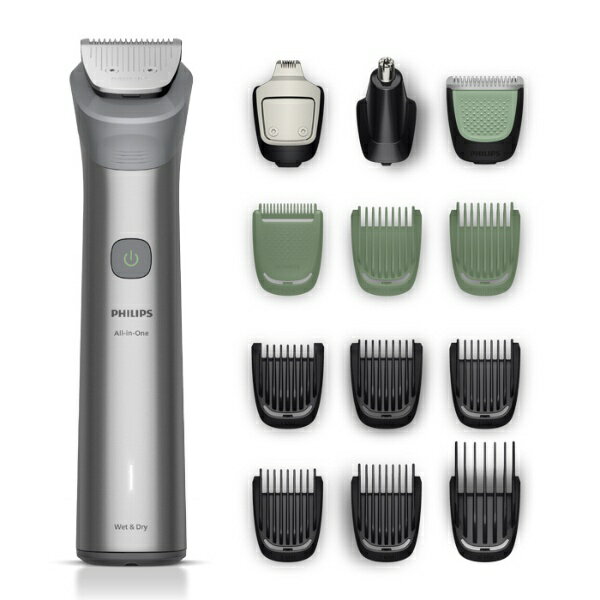 【エントリーで最大全額ポイント還元｜5/6まで】 PHILIPS｜フィリップス オールインワン 5000 シリーズトリマー メタリックグレー MG5942/15