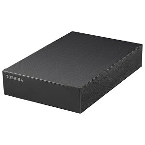 【エントリーで最大全額ポイント還元｜5/6まで】 東芝｜TOSHIBA HD-TDA6U3-B 外付けHDD USB-A接続 TOSHIBA Canvio Desktop(テレビ・パソコン両対応) ブラック [6TB /据え置き型]