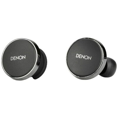 Denon｜デノン 完全ワイヤレスイヤホン ブラック AHC15PLBKEM [ワイヤレス(左右分離) /カナル型 /ノイズキャンセリング対応 /Bluetooth対応]