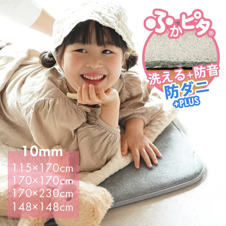 防音 ラグ 下敷き ふかぴたSTANDARD 115×170cm