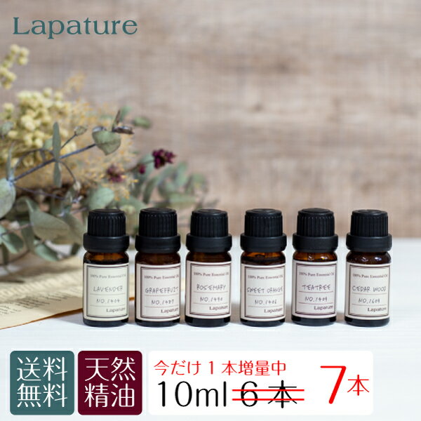 エッセンシャルオイル 精油 10ml 6本