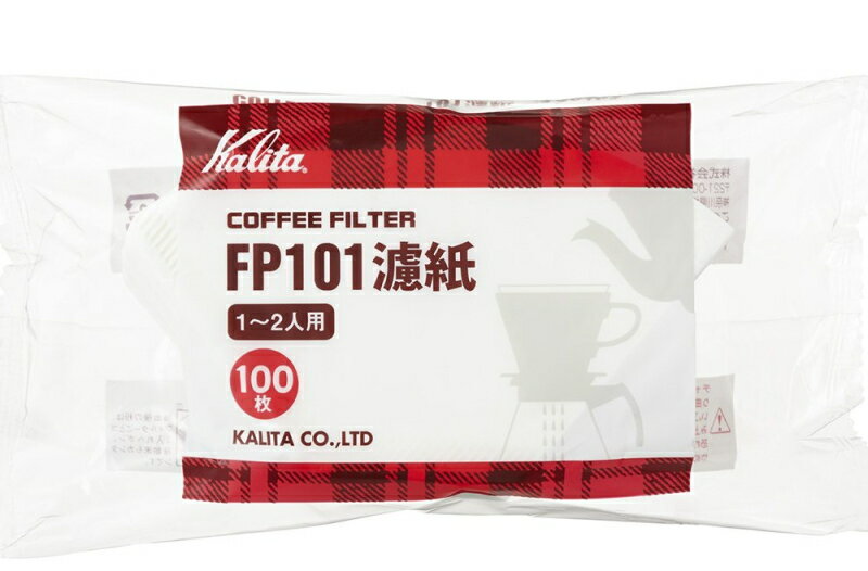 カリタ コーヒーフィルター 1〜2人用 FP-101濾紙 100枚入