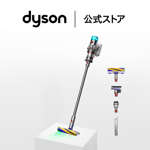 ダイソン Dyson V12 Detect Slim Fluffy 掃除機 コードレス掃除機 dyson SV46FF ダイソン公式 新品 ダイソン掃除機 スティック掃除機 ハンディクリーナー ハンディ掃除機 コードレス サイクロン 軽量 強力 吸引