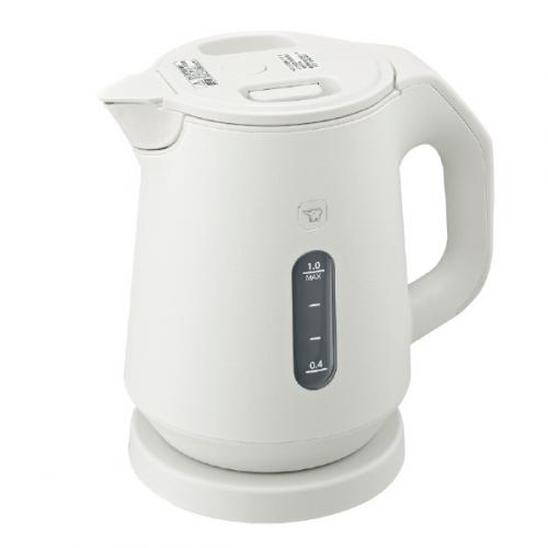 象印 ZOJIRUSHI 電気ケトル 1.0L ペールホワイト CK-KA10-WM〈CKKA10-WM〉