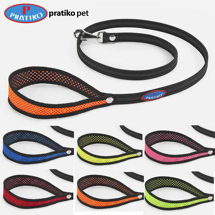 PRATIKO メッシュハンドルリード 小型犬 中型犬用