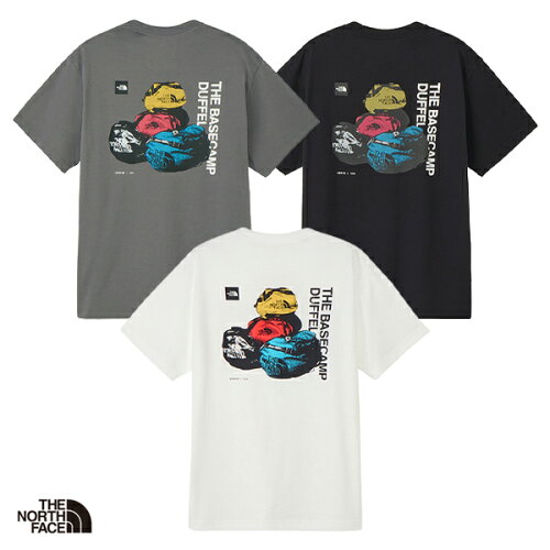 ノースフェイス ショートスリーブベースキャンプダッフルグラフィックティー ユニセックス 半袖 Tシャツ NT32647