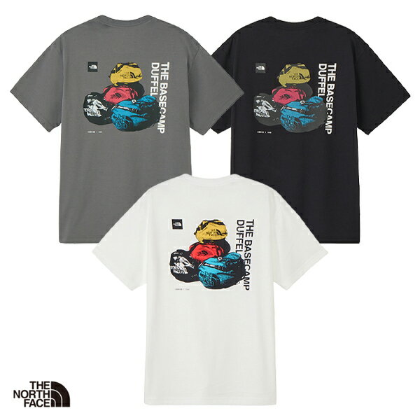 ノースフェイス ショートスリーブベースキャンプダッフルグラフィックティー ユニセックス 半袖 Tシャツ NT32647