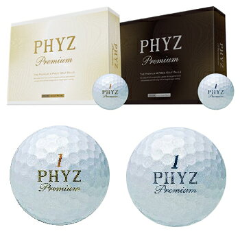 【5/20 エントリー/抽選で最大100%ポイントバック】 BRIDGESTONE GOLF ブリヂストンゴルフ日本正規品 PHYZ Premium GOLD PEARL (ファイズプレミアム) ゴルフボール1ダース(12個入) 【当店在庫品】