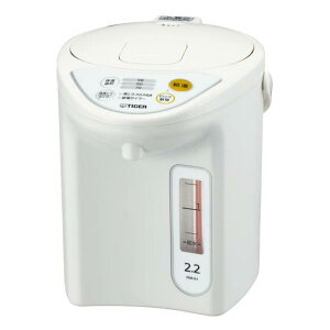 タイガー マイコン電動ポット(2．2L) ホワイト PDR-G221/W [PDRG221W]【RNH】