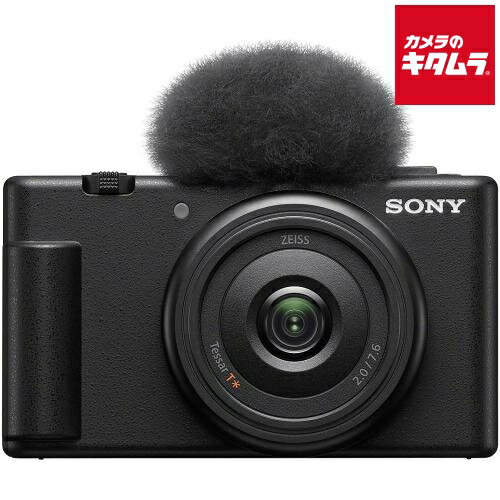 ソニー VLOGCAM ZV-1F B コンパクトデジタルカメラ Vlog対応 4K動画撮影