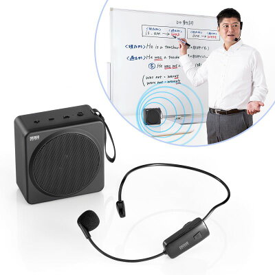 【クーポンで10％OFF対象商品】【訳あり 新品】ワイヤレスポータブル拡声器 最大出力25W ワイヤレスヘッドマイク 最大10セット同時使用可 Bluetooth音楽再生 収納ケース付き MM-SPAMP15 サンワサプライ ※箱にキズ、汚れあり