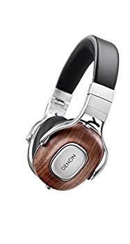 【中古】（非常に良い）DENON ヘッドホン オーバーイヤー/ハイレゾ音源対応/ウッドハウジング/3ボタンリモコン・マイク付き 木目 AH-MM400