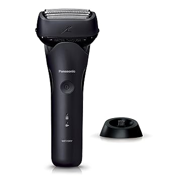 【中古】パナソニック シェーバー ラムダッシュ 3枚刃 電動 髭剃り メンズ 密着スイングヘッド ES-L340W-K 黒