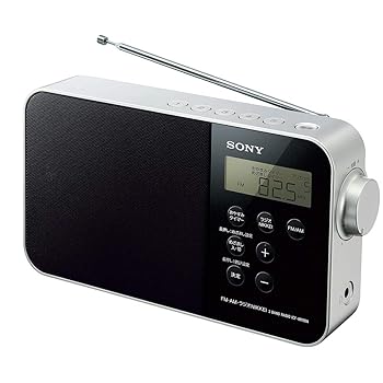 【中古】(非常に良い)ソニー PLLシンセサイザーポータブルラジオ ICF-M780N : FM/AM/ワイドFM/ラジオNIKKEI対応 乾電池対応 ブラック ICF-M780N B