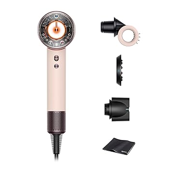 【中古】Dyson(ダイソン) ドライヤー Dyson Supersonic Nural? Shineヘアドライヤー セラミックピンク (HD16 VLP AM) 大風量 速乾 スカルプケア【パワフ