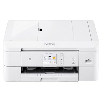 【中古】(非常に良い)ブラザー工業(Brother Industries) ブラザー PRIVIO プリンター A4インクジェット複合機 DCP-J928N-W (ホワイト/Wi-Fi/自動両面印刷/ADF/レーベ