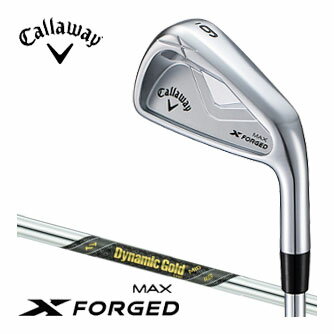 キャロウェイ X FORGED MAX アイアン 5本セット[＃6-P] ダイナミックゴールド MID115 シャフト