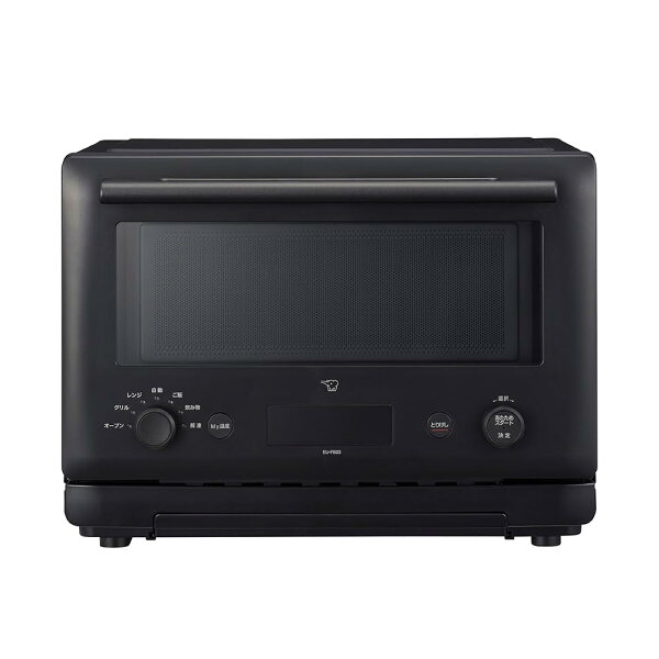 象印マホービン オーブンレンジ 23L スタンダードモデル 瞬速センシング 赤外線センサー シンプル機能 自動あたため 解凍 ブラック EU-FB23-BA
