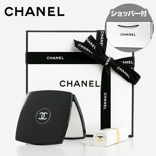【国内正規品・公式ギフトBOX付き】CHANEL シャネル ルージュ ココ ボーム (#930 - スウィート トリート) & ミロワール ドゥーブル ファセット 化粧品 コスメ コンパクトミラー 女性 彼女 誕生日 記念日 クリスマス プレゼント ギフト ホワイトデー お返し 純正ショッパー付