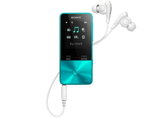 【箱破損 または 箱汚れ品】SONY ウォークマンSシリーズ[メモリータイプ]　NW-S315L(ブルー)