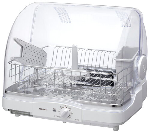 東芝 食器乾燥器　ホワイト VD-V5S-W TOSHIBA　キッチンドライヤー [VDV5SW]