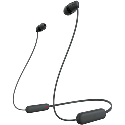 ソニー Bluetooth対応ダイナミック密閉型カナルイヤホン(ブラック) WI-C100-BZ SONY