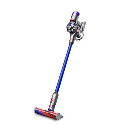 dyson（ダイソン） V8 Slim Fluffy Extra（国内正規品） SV10K EXT BU ニッケル/アイアン/ブルー