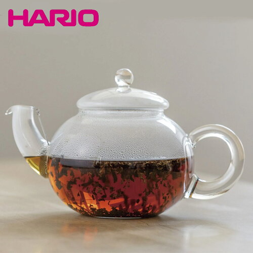 急須 ポット 耐熱ガラス HARIO ハリオ ジャンピングティーポット 2〜3人用 W195×D120×H125mm(500ml) おしゃれ 可愛い カフェ ホテル バンケット ラウンジ アフタヌーンティー 誕生日 お祝い ギフト JP-2-SV【食器洗浄機対応】【電子レンジ対応】【熱湯対応】