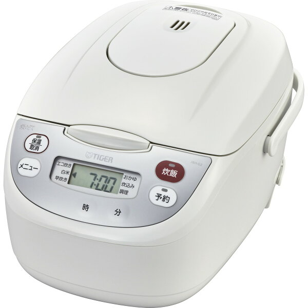 【最大3000円フラッシュクーポン対象店】TIGER タイガー 炊飯器 炊きたて JBH-G102-W マイコンジャー炊飯器 5.5合炊き ホワイト【北海道・沖縄・離島配送不可】
